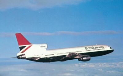 British Airways Lockheed L-1011 Tristar G-BBAF postcard | eBay