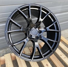 20x9 20x10.5 5x115 Gloss Black Wheels Fit Dodge Charger Challenger Srt Rt Set 4