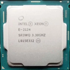 Intel Xeon E-2124 3.3-4.3GHz 4 CORE 8MB 71W LGA1151 CPU Processor