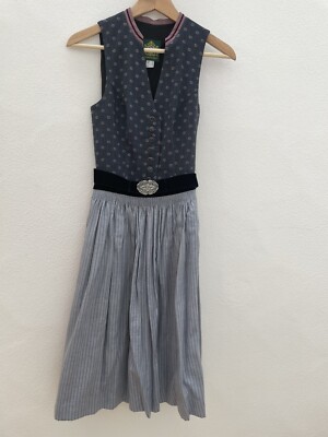 Hammerschmid Pillersee Dirndl Damen hochgeschlossen Gr.34 Neu