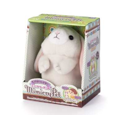 Takara Tomy Arts Mimicry Pet Interactive Talking Rabbit Lop Ear