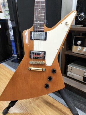 Gibson] Explorer Natural Electric Guitar W/Hard Case Used Shipping