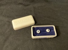Glass Doll Eyes Tallina's Hand Blown Pair 8mm Light Violet/Blue