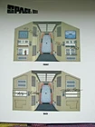 Custom Designed  Cardstock BULKHEADS for SPACE 1999 Mattel Eagle 1 as shown