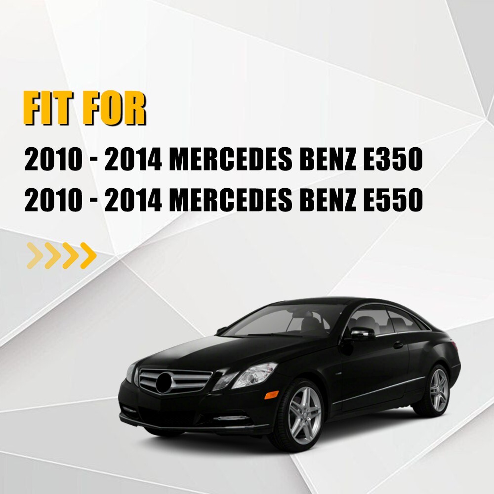 For Mercedes Benz E350 E550 2010-2014 Driver Side Bottom Leather Seat Cover Tan