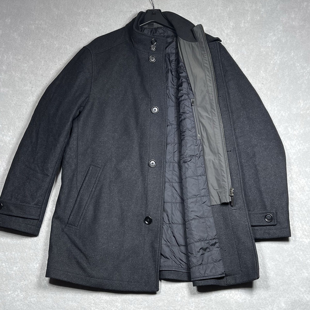 【HUGO BOSS】ウール×アルパカ混 テーラードジャケット XXXL HUGO BOSS】ウール×アルパカ混 テーラードジャケット XXXL