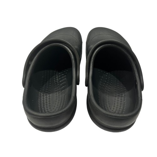 Crocs Unisex Black Bistro Slip Resistant Work Clog Men 5/ Women 7 - Picture 8 of 10