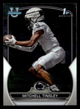 Mitchell Tinsley 2022 Bowman University Chrome Card #72 Penn State Nittany Lions
