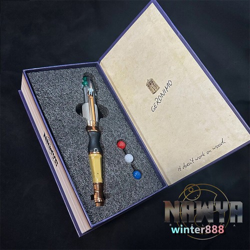 Doctor Who 11th Metal Sonic Screwdriver w/LED Light Sound Cos Prop Replica Gifts - Picture 9 of 22