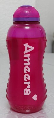 3 x personalisierte permanente Vinyl Namensaufkleber gebrauchsfertig mit Transfervinyl.