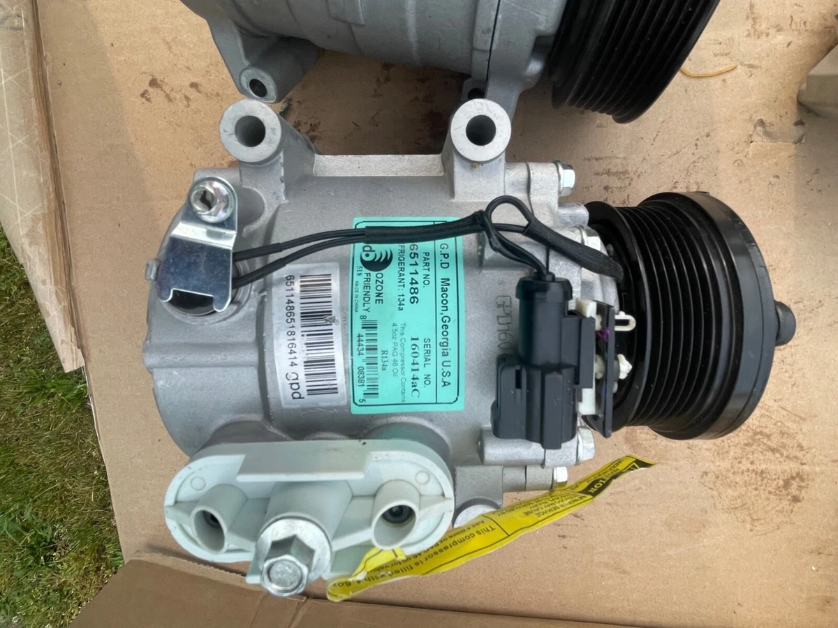 GPD AC COMPRESSOR 6511486 Chris. cross four seasons 78586