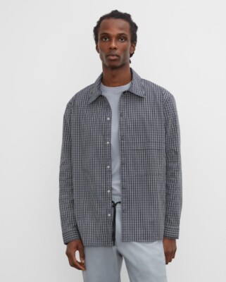 Club Monaco Long Sleeve Chemise Workshirt $139