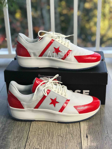 converse run star red