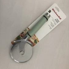 New KitchenAid Mint Green Pistachio Glossy Pizza Cutter (HPIA)