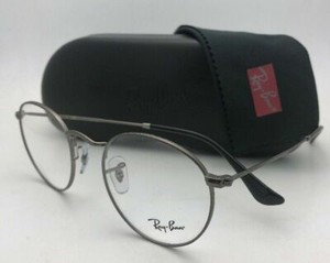 New RAY-BAN Rx-able Eyeglasses RB 3447V 2620 50-21 Matte Gunmetal Round  Frames 648260672096 | eBay