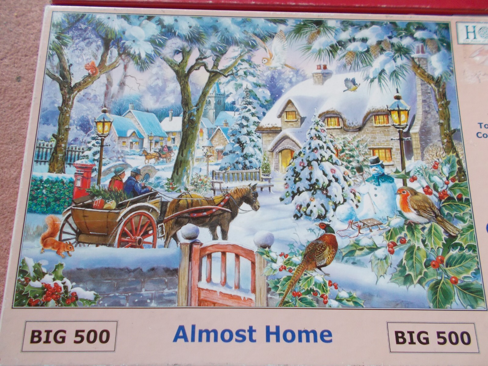 2 HOUSE OF PUZZLES/HOP BIG 500 PIECE JIGSAW PUZZLES BOTH COMPLETE eBay