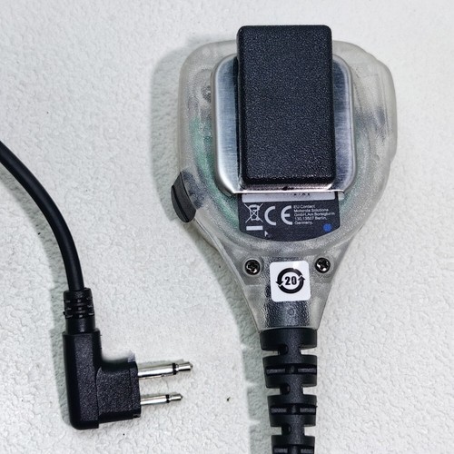 Przezroczysty mikrofon ręczny do radia Motorola GP3688 CP1200 CP1660 PMNN4013 - Zdjęcie 3 z 10