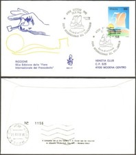 fdc venetia 1998 980it Riccione '98 as riccione travelled