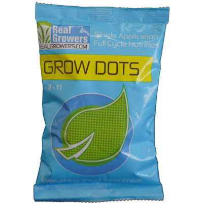 Grow Dots Plant Food, Single-Application, Programmed-Release Plant Nutrient Fert