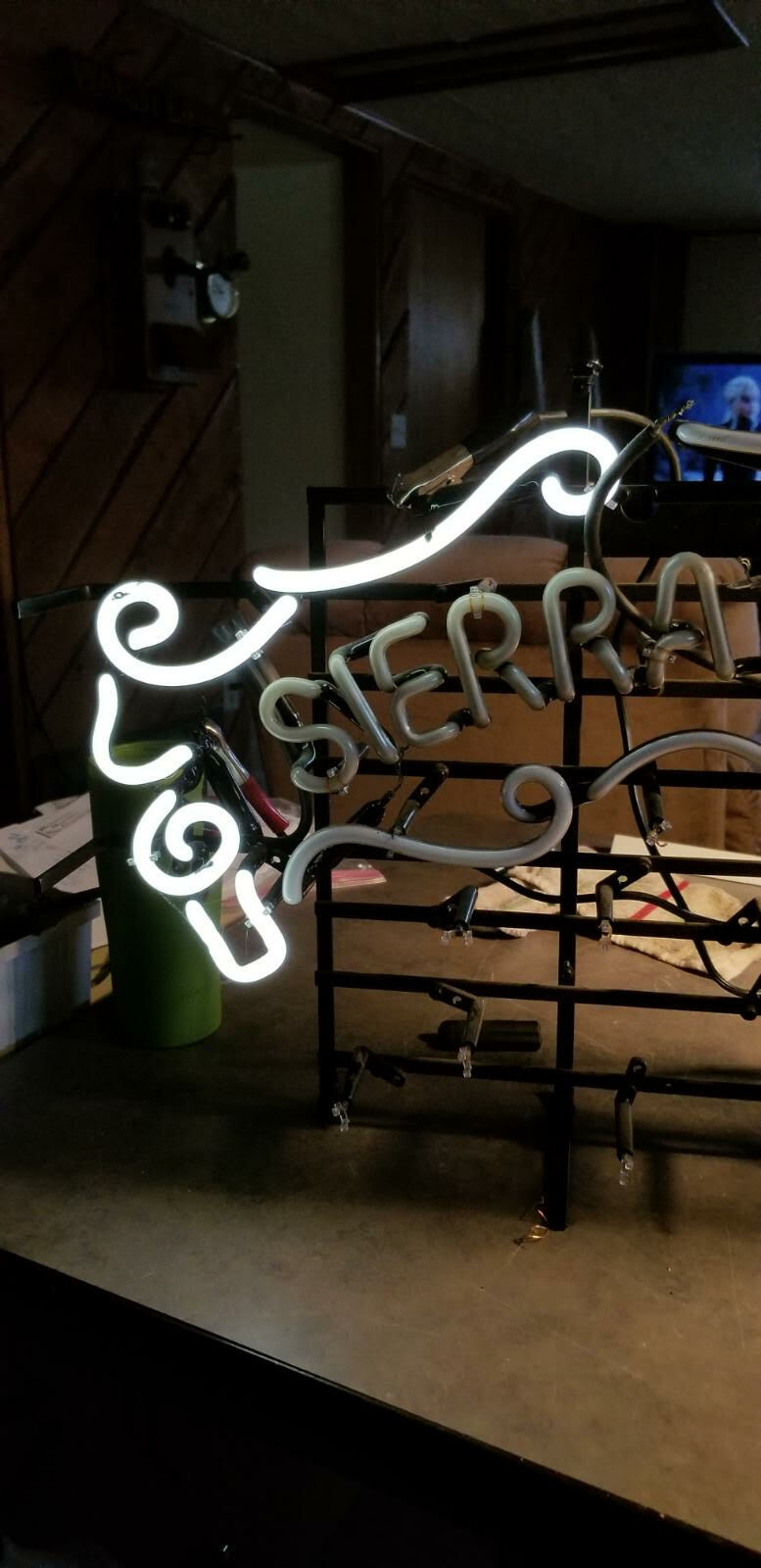 Neon Beer SIgn Parts "Sierra Nevada". Border Section Left side. 1 Unit Only eBay