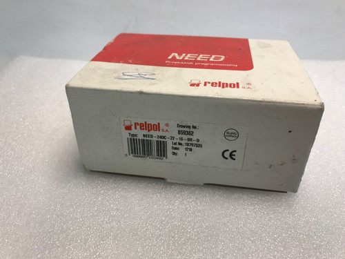 RELPOL NEED-24DC-22-16-8R-D PROGRAMMABLE RELAY 24DC, 16 INPUTS, 8 RELAY OUTPUTS - Picture 5 of 5