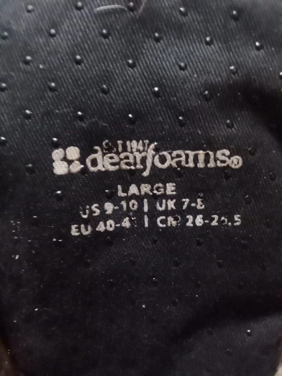 Sears hotsell dearfoam slippers