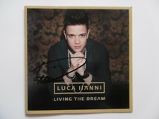 Luca Hänni autograph signed CD booklet "Living The Dream"