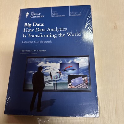 THE GREAT COURSES Big Data: How Data Analytics is Transforming the World DVD NEW