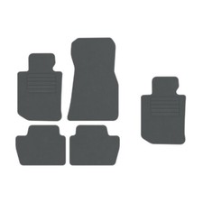 Velours Fußmatten für BMW 4 G22 Coupe ab Bj. 2020 NEU Automatten GRAU PREM 4+1 