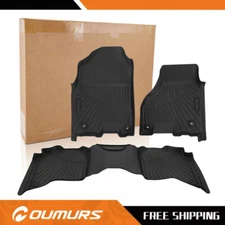 Floor Mats fits for 2019 2020 2021 2022 2023 2024 Dodge Ram 2500 / 3500 Crew Cab