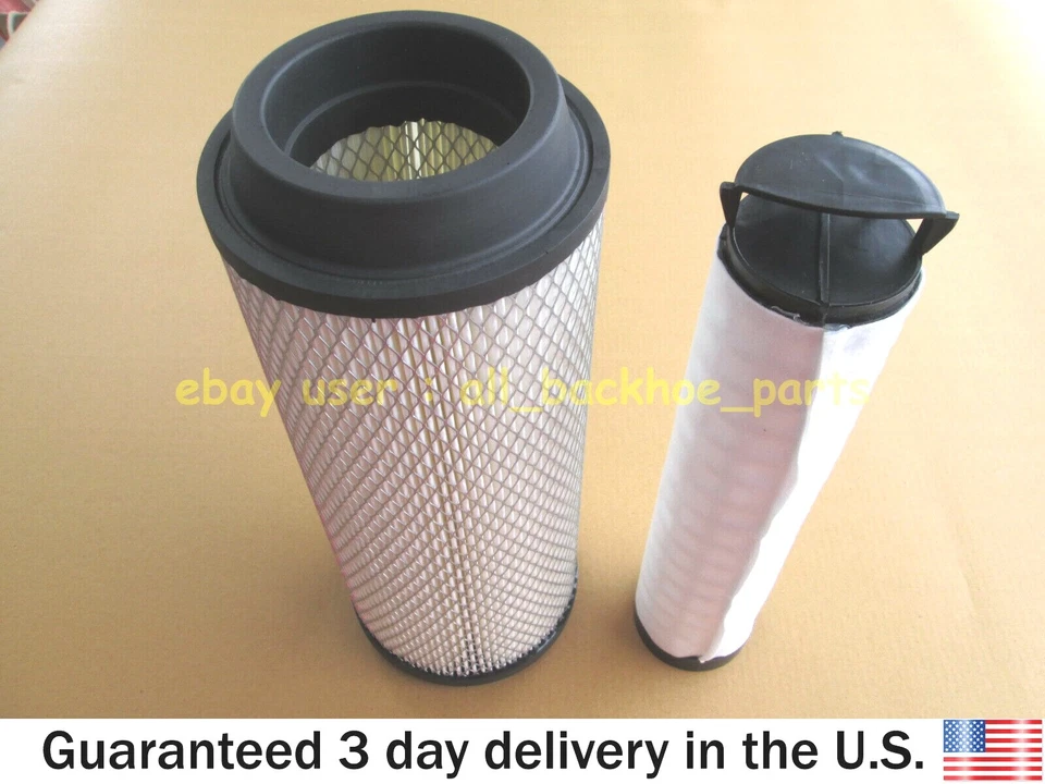 JCB BACKHOE - AIR FILTER ELEMENT SET INNER & OUTER (PART # 32/915801 32/915802) - Image 2 of 4