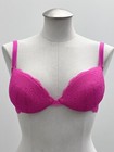 COSABELLA “TRENTA” LACE PUSH UP BRA SIZE 36C SHOCKING PINK — MADE IN ITALY — photo 1
