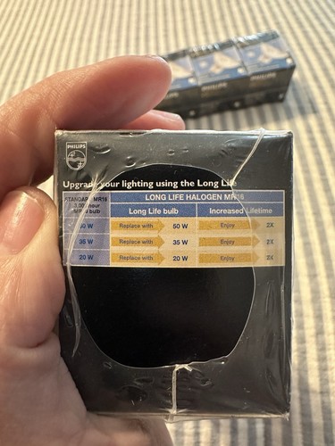 (5) Philips Lighting 50MRC16/NFL24 50 Watt Bulbs MRC16 Flood 24° 12V GU 5.3 - Picture 6 of 6
