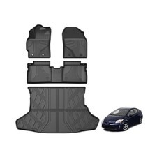 AOMSAZTO Floor Mats  Cargo Liner Compatible with 2010-2015 Toyota Prius Not...