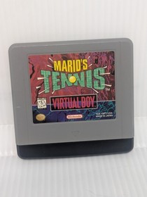 Mario's Tennis (Virtual Boy, 1995) Untested Nintendo | Pins Appear Good