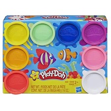 Juego de 8 Rainbow Play-Doh