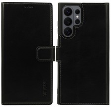 Suncase Folio Case Book Bag Pouch Black For Samsung Galaxy S26 Ultra