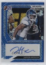 2022 Leaf Pro Set Metal Blue Mojo 11/20 Jaivon Heiligh #PA-JH1 Auto 0bz