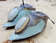 1940 1941 Ford Truck Headlight Stands Mounts Original Pair 1940-47 Coe 1940 1941 Ford Truck Headlight Stands Mounts Original Pair 1940-47 Coe