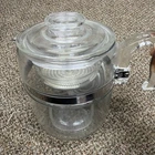 Vintage PYREX Flameware Percolator Glass Coffee Pot 9 Cup 7759-B has everything