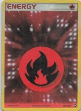 Fire Energy Holo Rare Power Keepers 104/108 MP on eBay