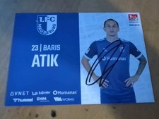 Baris Atik. Orginales Autogramm. Bundesliga. 1. FC Magdeburg. Fussball 