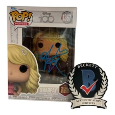 ASHLEY TISDALE SIGNED AUTOGRAPH FUNKO POP 1367 HIGH SCHOOL MUSICAL BECKETT BAS
