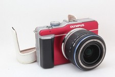 Very good OLYMPUS PEN E-PL1 Red w/14-42mm Lens JP Only IS Fault Flash NG 49