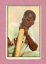 1953 Bowman Color #36 Minnie Minoso Chicago White Sox Baseball Card Low Grade