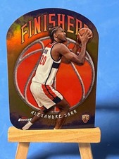 2025 Topps Finest Die Cut Finishers Gold /50 Alexander Sarr RC