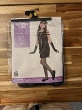 Roaring 20's Flapper Dress Up Halloween Child Costume Size S4-6 Missing Headband