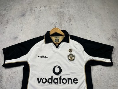 MANCHESTER UNITED 2001/02 REVERSIBLE FOOTBALL SHIRT SOCCER JERSEY