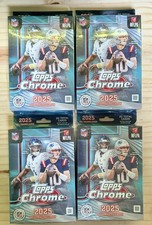 2025 Topps Chrome NFL Football Hanger Box Lot of 4 Brand New Sealed (4x Boxes)