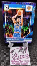 2024-25 Panini Optic MIKAL BRIDGES Purple Shock Silver Prizm New York Knicks NBA